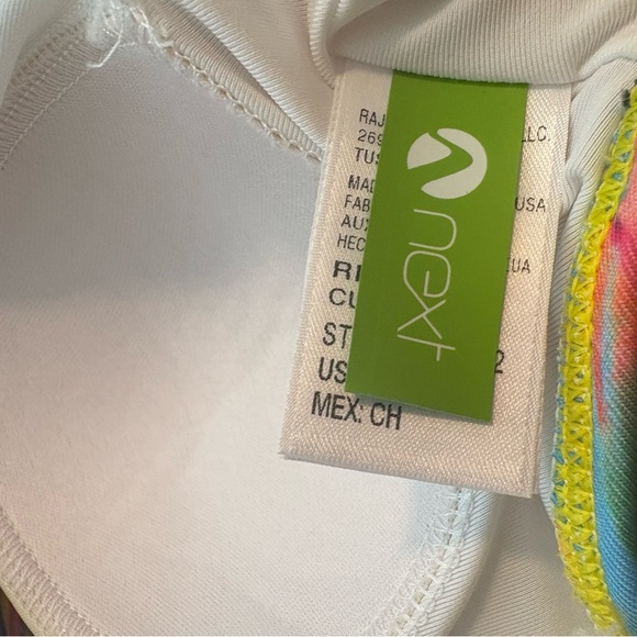 Next By Athena Women’s Mai Tai Bloom Static High Neck Swim Top - Picture 10 of 12